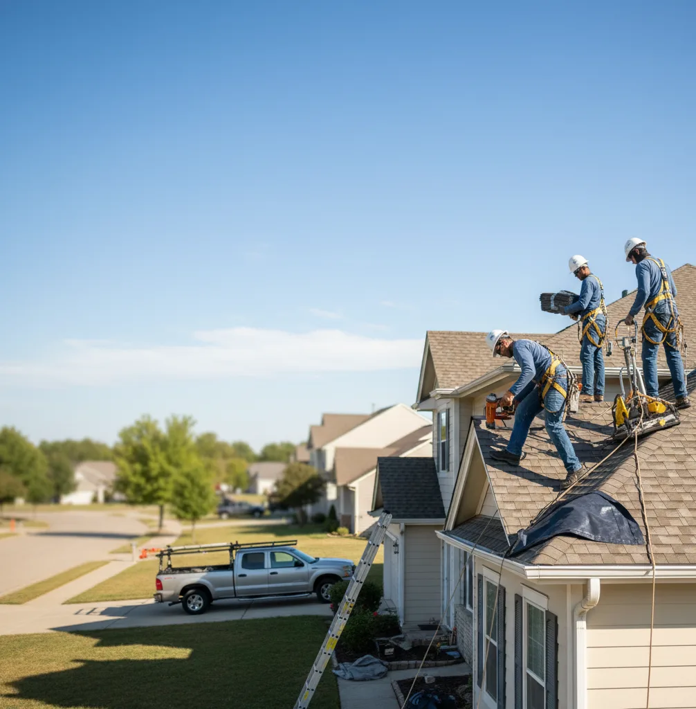 Roof Repair in Webb City